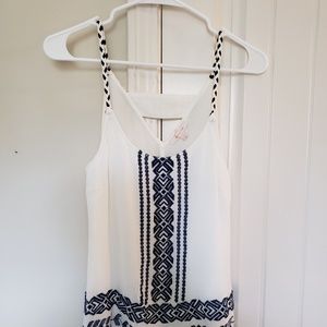 Tank top with beautiful details